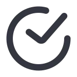 Done Ring Round SVG Icon